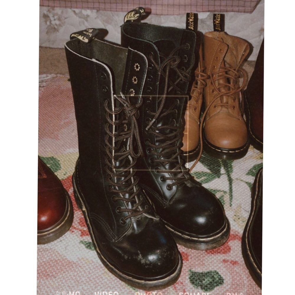 Dr martens 1940 14 eye steel toe boots